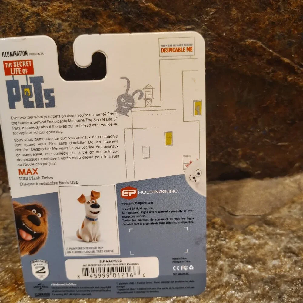 USB Flash Drive 16GB Secret Life of Pets Max NEW